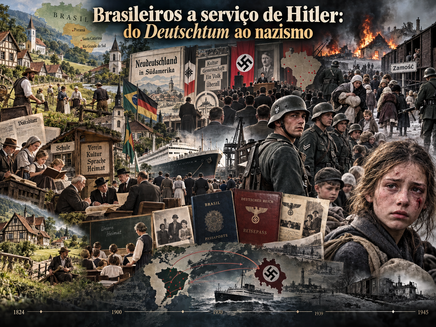 Da “Nova Alemanha” no Brasil à lealdade a Hitler