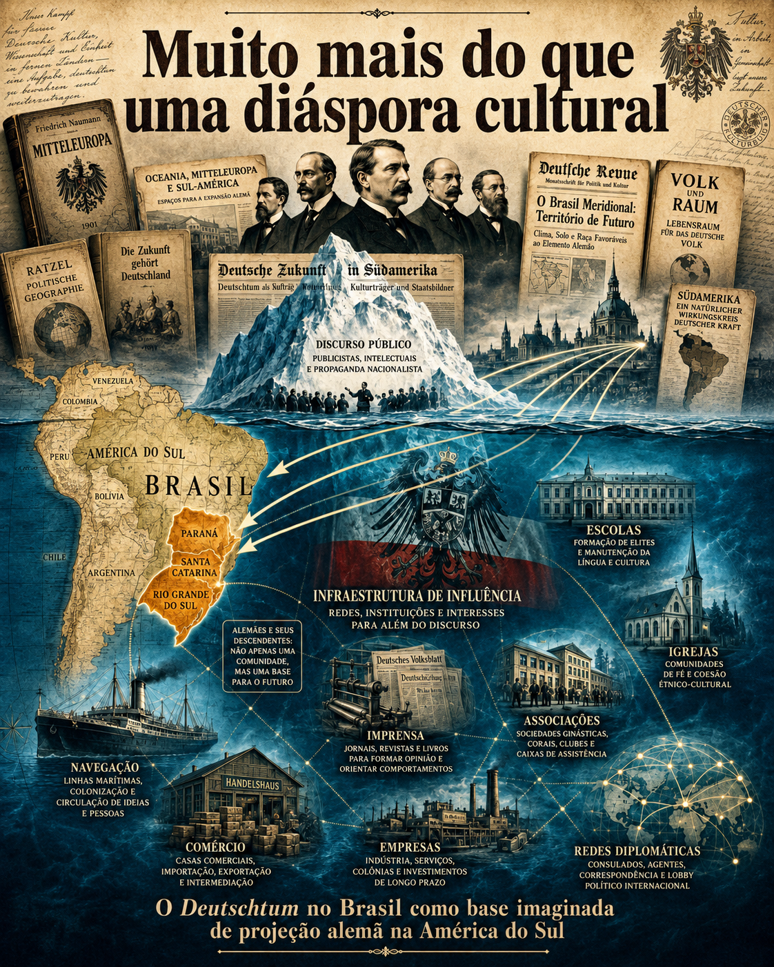 A Alemanha, os descendentes de alemães e os projetos de uma “Nova Alemanha” no Sul do Brasil – da autonomia à soberania