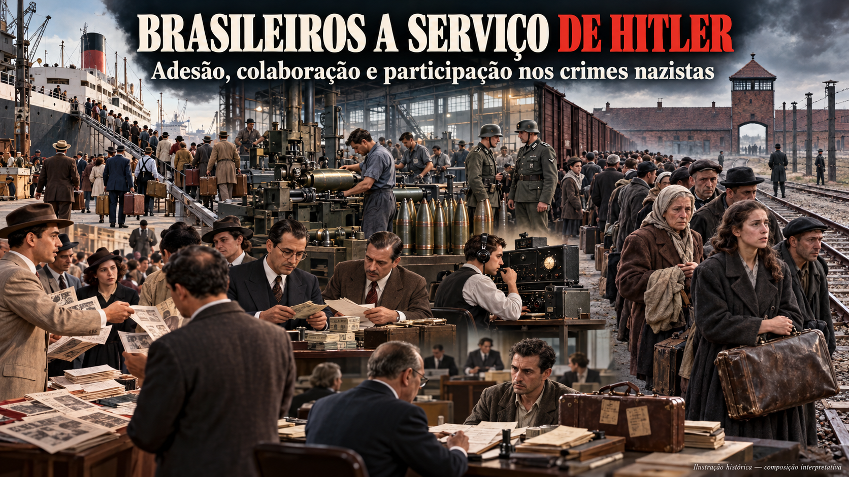 Brasileiros a serviço de Hitler: adesão, colaboração e participação nos crimes nazistas